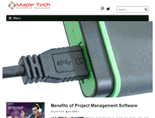 Tablet Screenshot of maplesesm.com